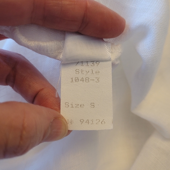 CP Shades Box Top White Linen S - Picture 5 of 10